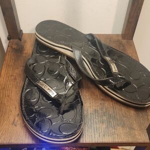 Coach Poppy Flip Flop Sandals